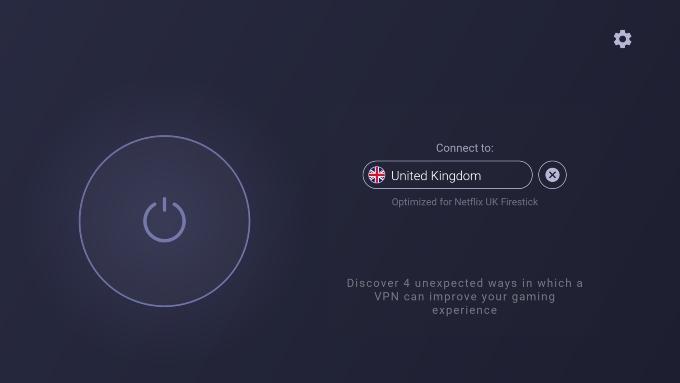 CyberGhost VPN connecting a UK server.