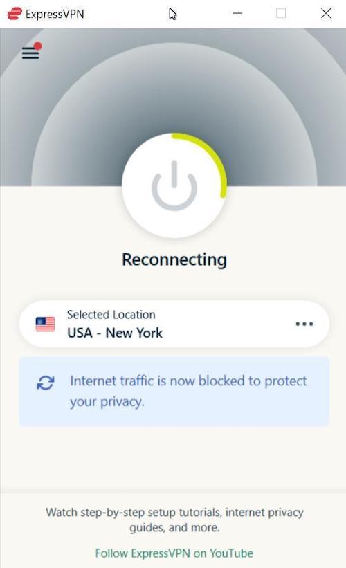 ExpressVPN includes a kill switch feature that blocks your internet if the connection to the VPN is lost.