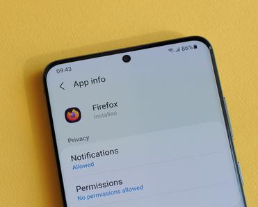 You can change your Firefox privacy settings in your browser window or in the app.