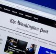 The homepage for The Washington Post displayed online. News articles are often locked behind paywalls.