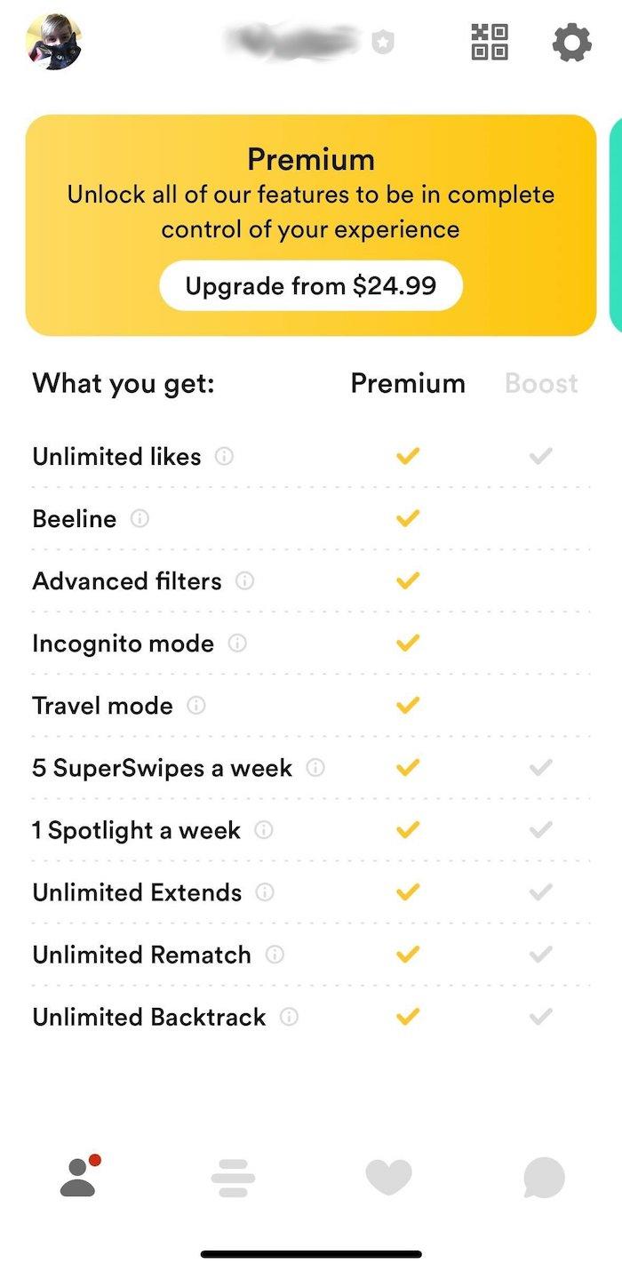 Bumble Premium adds additional features that can help you change your location in the app, like Incognito Mode and Travel Mode.