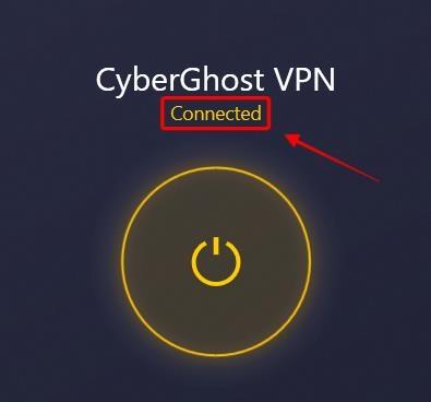 vpn connected
