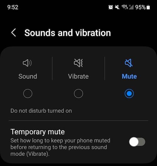 You have the option to adjust the sound and vibration of your Android notifications or to silence them.