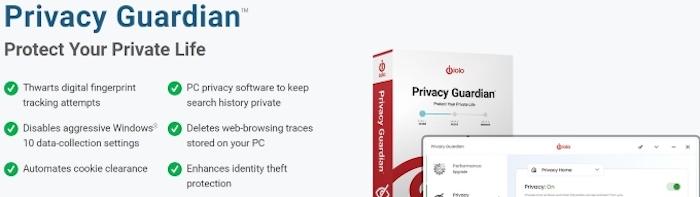 Iolo Privacy Guardian helps protect your privacy on the internet by deleting tracking cookies and disabling data collection tools.