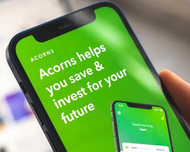 Acorns is an investment app and most likely a secure way to keep your savings safe.