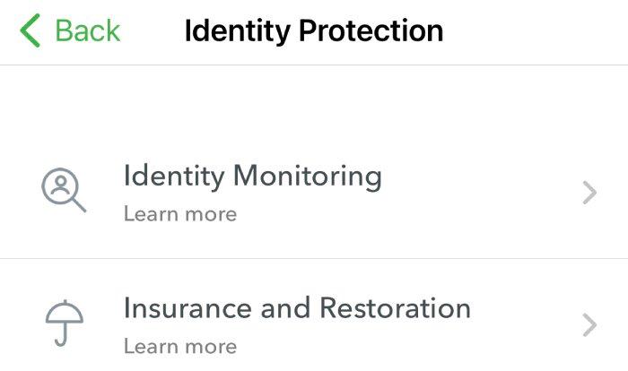 Lookout Mobile Security's Identity Protection features.