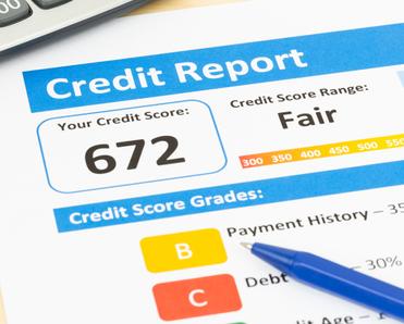 Picture of credit report