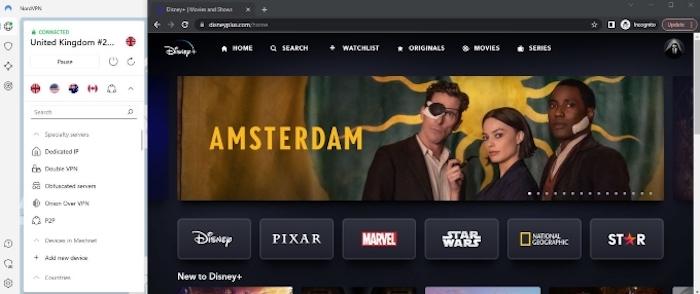 Both Surfshark and NordVPN allowed us to unlock Star content on Disney+, which isn't available in the U.S.