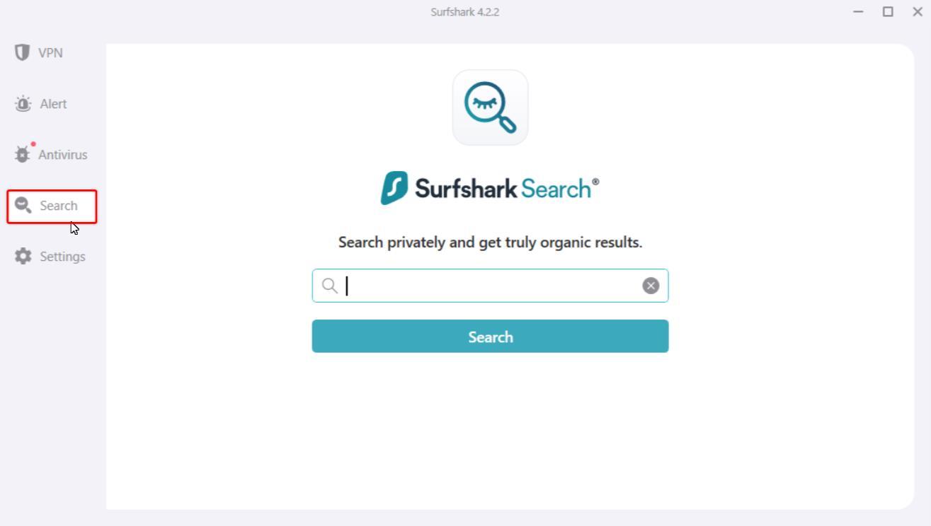 Surfshark Search promises a private online search experience.