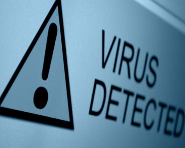 &quot;Virus detected&quot; warning