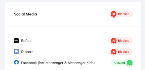 You can also block all social media with Bark.