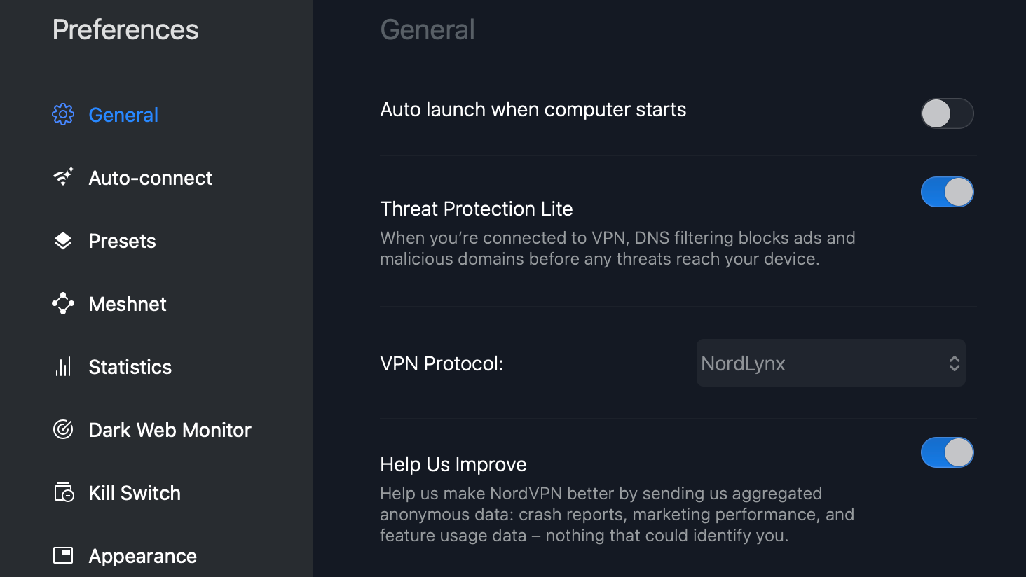 NordVPN comes with Threat Protection Lite built in.