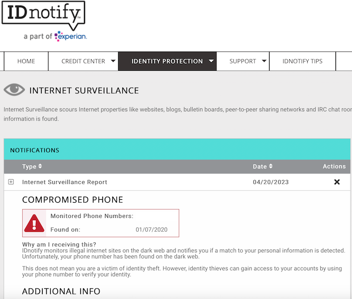 We had a hard time understanding some of the alerts from IDnotify since it didn't provide user-friendly explanations.