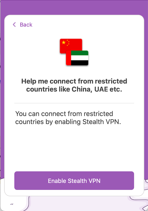 PrivateVPN's Stealth VPN service helps you use the internet undetected in censorship-heavy areas.