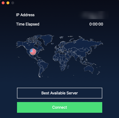 StrongVPN offers a very simple VPN solution without a lot of gimmicks or details in its dashboard.